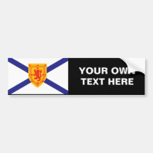 NOVA SCOTIA BUMPER STICKER