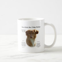 Nova Scotia Duck Tolling Retriever History Design Coffee Mug