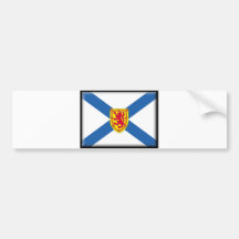 Nova Scotia Flag Bumper Stickers