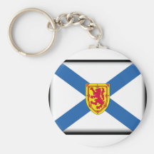 Nova Scotia Flag Keychain