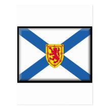 Nova Scotia Flag Postcards