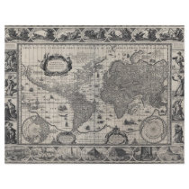 Nova totius terrarum, 1606 Antique World Map