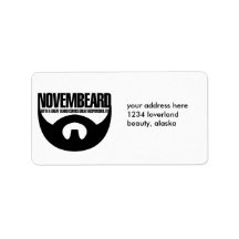 Novembeard for Beards Labels