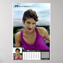November 2009 Pin-up Poster