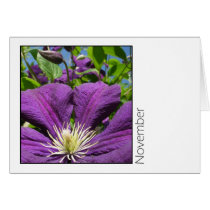November Greeting Card