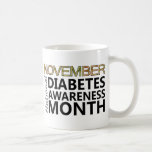 November National Diabetes Awareness Month Mugs