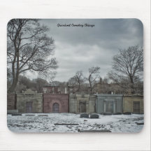 November Obscura, Graceland Cemetery Mousepads