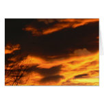 November Sunset Card