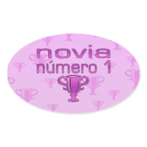Novia Número 1 Sticker