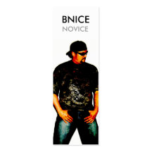 NOVICE ALBUM DEBUT CARD BUSINESS CARD