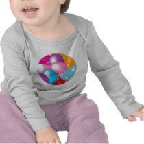 NOVINO Celeberations - Baloons,Stars n Hearts T Shirts