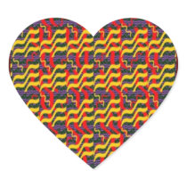 NOVINO Diamond Theif Sample Collection Heart Sticker