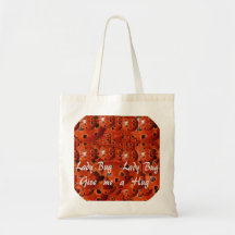 NOVINO Lady Bug Wants a Hug Bag