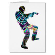 NOVINO Zombi Dance Season 2012 Greeting Card