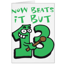 now beats it but thirteen - jetzt schlägts aber 13 karten