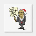 Now Get Back To Work Christmas Boss Magnet