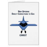 Now Offering Direct Connections to God Greeting Cards