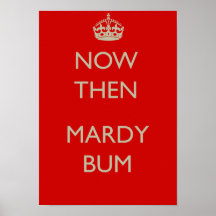 Now then Mardy Bum Poster