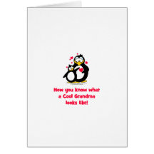 now you know what a cool grandma looks like card