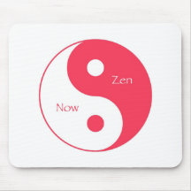 Now & Zen Magenta Mousepad