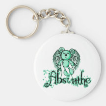 NOXIOUS TEDDY - Absinthe The Green Fairy Keychain