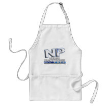 NP - BORN TO CARE SLOGAN - NURSE PRACTITIONER APRONS