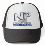 NP - BORN TO CARE SLOGAN - NURSE PRACTITIONER TRUCKER HAT
