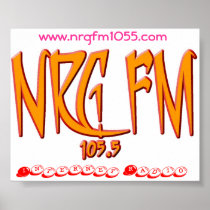 NRG FM 105.5  PRINT