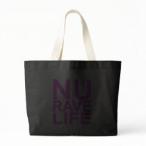 NU RAVE LIFE purple save the rave sexy girls guys Bag