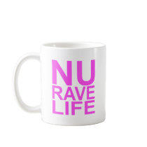 NU RAVE LIFE purple save the rave sexy girls guys Coffee Mugs