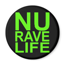 NU rave life Save the Rave girls bright green rave