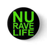 NU rave life Save the Rave girls bright green rave Pins