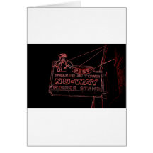NU-WAY WEINERS - MACON, GEORGIA CARDS
