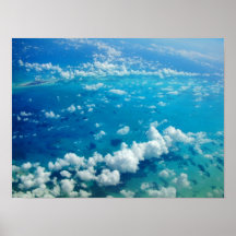 Nuages des Caraïbes Posters