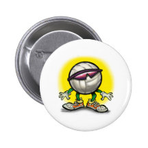 Nuances de volleyball badge