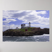 Nubble Lighthouse, York, Maine Print