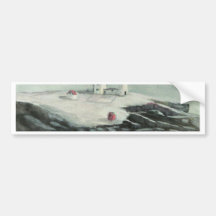 Nubble tonal bumper stickers