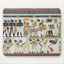 Nubian chiefs bringing presents mousepads