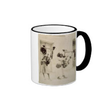 Nubian Musicians (sepia photo) Mugs