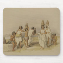 Nubian Women at Kortie on the Nile, from "Egypt an Mousepad