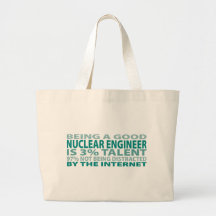 Nuclear Engineer 3% Talent Tote Bag