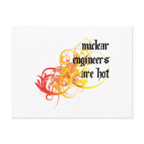 Nuclear Engineers Are Hot Postcard