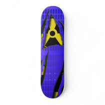 Nuclear Hazard Cracked Skateboard