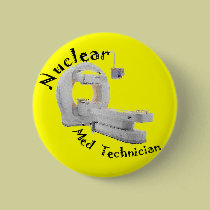 Nuclear Med Technician Gifts buttons