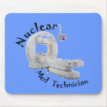 Nuclear Med Technician Gifts mousepads