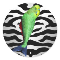 Nuclear Mutant Animal - Budgie Fish Sticker