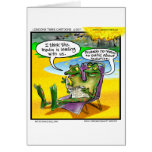 Nuclear Neighbors (Twin Frogs) Funny Gifts & Cards
