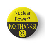 NUCLEAR POWER? NO, THANKS! buttons