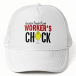 NUCLEAR POWER PLANT WORKER’S CHICK TRUCKER HATS