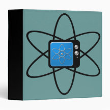Nuclear Television Customizable Binder